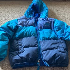 Reversible north face Jacket boy Size 5T